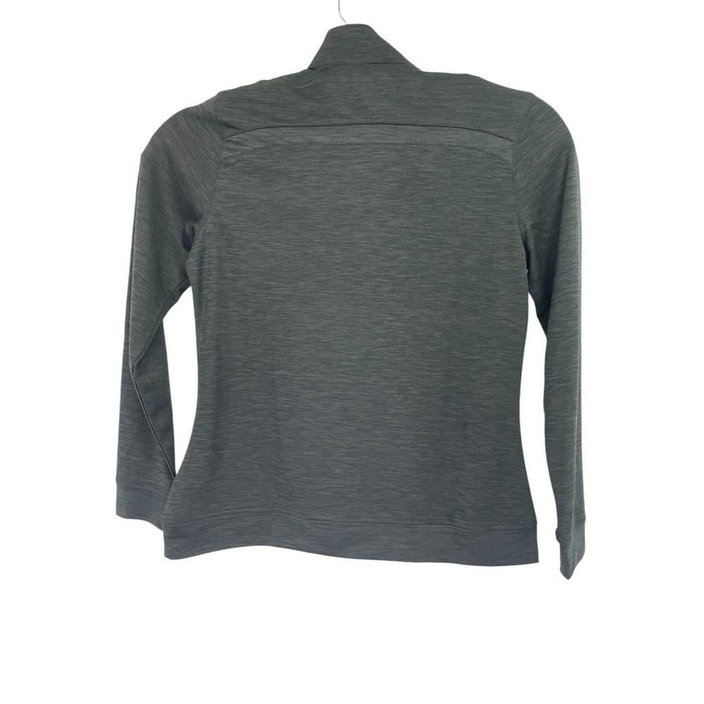 Greg Norman Womens Sz Medium Charcoal Color1/4zip Pullover Golf  Shirt (C20)NWTs - Picture 6 of 7